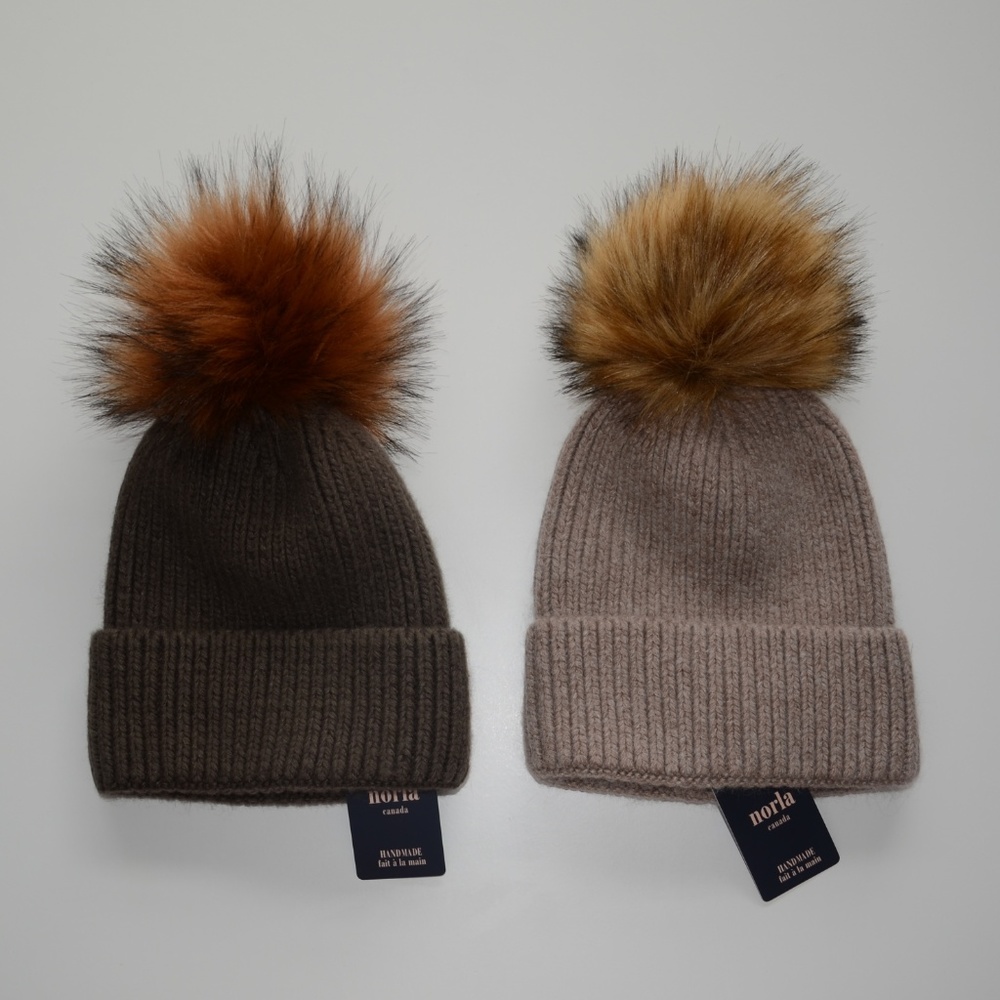 Norla Canada Ribbed Knit Beanie - Picture 3 of 9